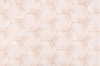 Valiant Fabrics Colony Embroidered Drapery Fabric in Vanilla 