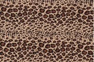 Barrow M9852 Woven Chenille Upholstery Fabric in Leopard 