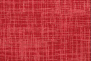 Bryant Ollie Texture Printed Polyester Outdoor Fabric in Cherry 