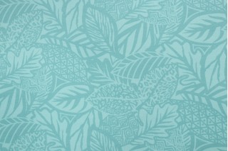 Richloom Maven Printed Polyester Outdoor Fabric in Lagoon 