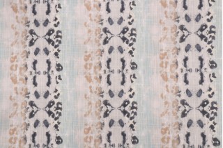 Premier Prints Mali - Slub Canvas Printed Cotton Drapery Fabric in Oasis 