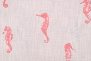 Premier Prints Ocean Love - Slub Canvas Printed Cotton Drapery Fabric in Fusion 