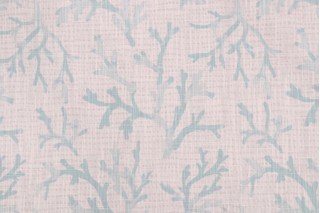 Premier Prints Naples - Slub Canvas Printed Cotton Drapery Fabric in Blue Haze 