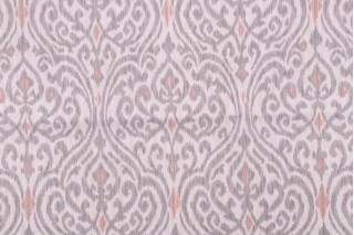 PK Lifestyles Sri Lanka Printed Cotton Drapery Fabric in Blush 