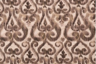 Richloom Lascaux Printed Cotton Drapery Fabric in Graphite 