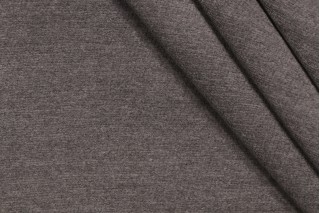 Clarence House Delray Woven Polyester Chenille Outdoor Fabric in Gunmetal 