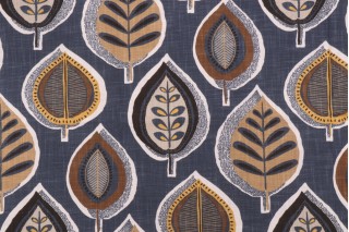 Covington Yoshino Printed Cotton Drapery Fabric in 609-Mallard 