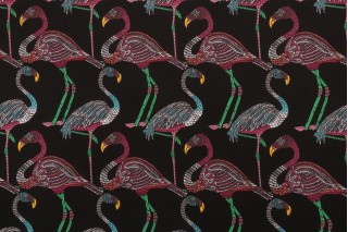 Tommy Bahama El Paraiso Printed Polyester Outdoor Fabric in Tuxedo 