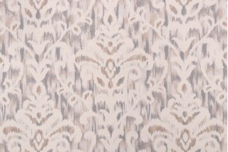 PK Lifestyles Brigitte Printed Polyester Drapery Fabric in Haze 