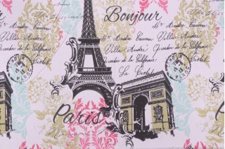 Richloom Platinum Collection Crepe Printed Cotton Drapery Fabric in Diva 