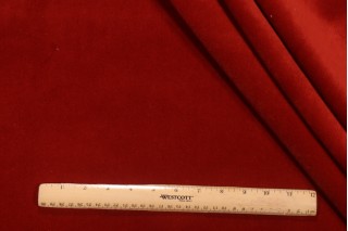 Crypton Sintra High Performance Velvet Upholstery Fabric in Fire 