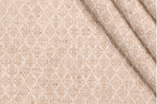 Kaufmann Laura Woven Upholstery Fabric in Natural 