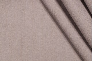 Crypton Solid High Performance Stabilizer Backed Chenille Upholstery Fabric in Silver