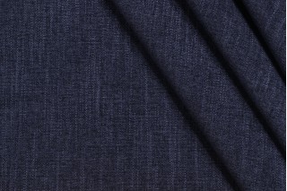 Crypton Sadie High Performance Chenille Upholstery Fabric in Indigo 
