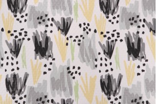 Richloom Flicker-Diamond Tech Printed Polyester Outdoor Fabric in Stone 