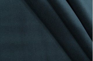 Sample of P Kaufmann Merit High Performance Velvet Upholstery Fabric in Teal 
