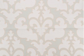 Beacon Hill Sweet Music Woven Upholstery Fabric in Mist