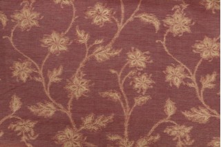 Grey Watkins Serene Silk Drapery Fabric in Auburn