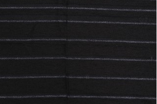 Lelievre Paris Rue Mazarine Woven Sheer Drapery Fabric in Noir