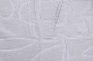 Lelievre Paris Funambule Sheer Drapery Fabric in Perle