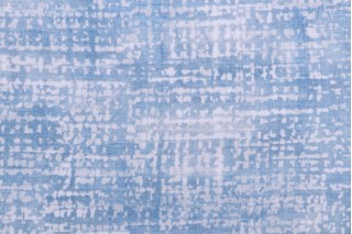 Mill Creek Immersion Printed Cotton Drapery Fabric in Wedgewood