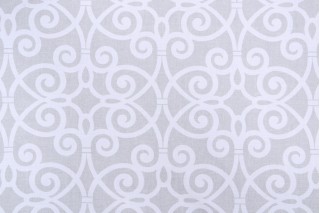 Belle Maison Walsh Printed Cotton Drapery Fabric in Alpine