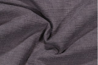 Strie Chenille Upholstery Fabric in Smoke