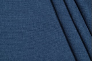 Kaufmann Weathered Linen Woven Decorator Fabric in Denim 