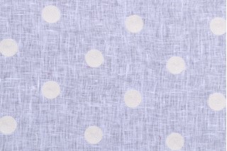 Kaufmann Cecily Sheer Embroidered Drapery Fabric in Winter White 