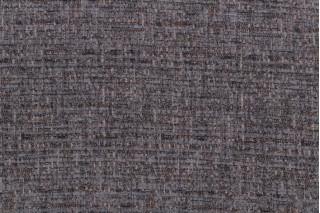 Vision Fabrics Textured Woven Chenille Upholstery Fabric in Char