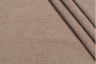 Vision Fabrics Strie Chenille Upholstery Fabric in Dune