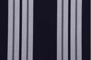 Sunbrella Classic 4902-0000 Woven Solution Dyed Acrylic Awning Outdoor Fabric in Captain Navy/Natural