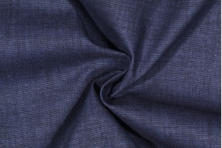 Premier Prints Jackson Printed Cotton Drapery Fabric in Vintage Indigo 