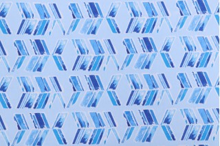 Waverly Spring Into Action Printed Cotton Twill Drapery Fabric in Luna 