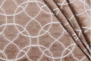 PK Lifestyles Lavish Woven Chenille Upholstery Fabric in Amber 