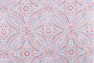 Kelly Ripa Home Blissfulness Printed Cotton Drapery Fabric in Nectar 