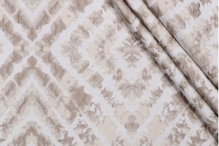 PK Lifestyles Valerian Tile Woven Upholstery Fabric in Quartz 