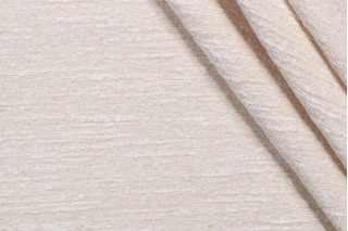 PK Lifestyles Grotto Woven Chenille Upholstery Fabric in Custard 