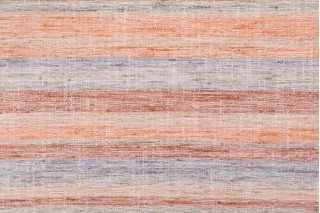 Novogratz Faded Stripe Decorator Fabric in Spice