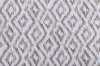 Mill Creek Kesara Printed Cotton Drapery Fabric in Sand