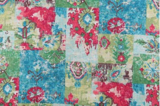 Covington Padma Printed Drapery Fabric in 100-Multi