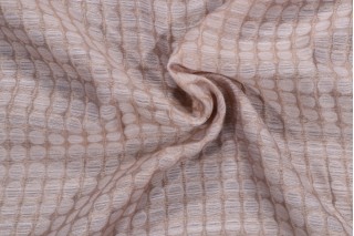 Old World Weavers Orb Woven Drapery Fabric in Nougat