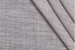 Lino Textiles Zoe Sheer Drapery Fabric in Silver Oatmeal 