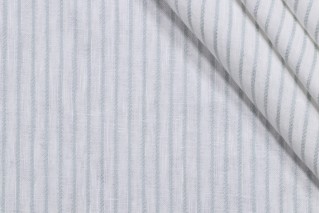 Lino Textiles Victoria Minnie Woven Linen Drapery Fabric in Celadon 