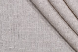 Lino Textiles Nevada-57 Inch Woven Linen Drapery Fabric in Oatmeal 