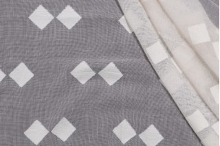 Fonthill Balmoire Sheer Drapery Fabric in Natural