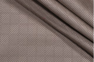 Diamond Woven Upholstery Fabric in Stone