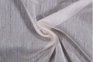 Aldeco Talent Sheer Drapery Fabric in Whisper White
