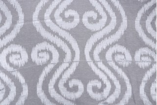 Alhambra Kyle Sheer Drapery Fabric in Off-White