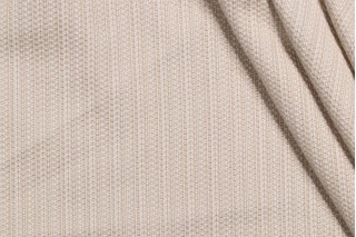 Scalamandre Tropez Woven Solution Dyed Acrylic Outdoor Fabric in Beige Strie